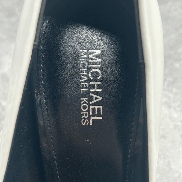 Michael Michael Kors White Amara Pump Stiletto Heels - Picture 10 of 14